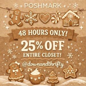 25% OFF ENTIRE CLOSET